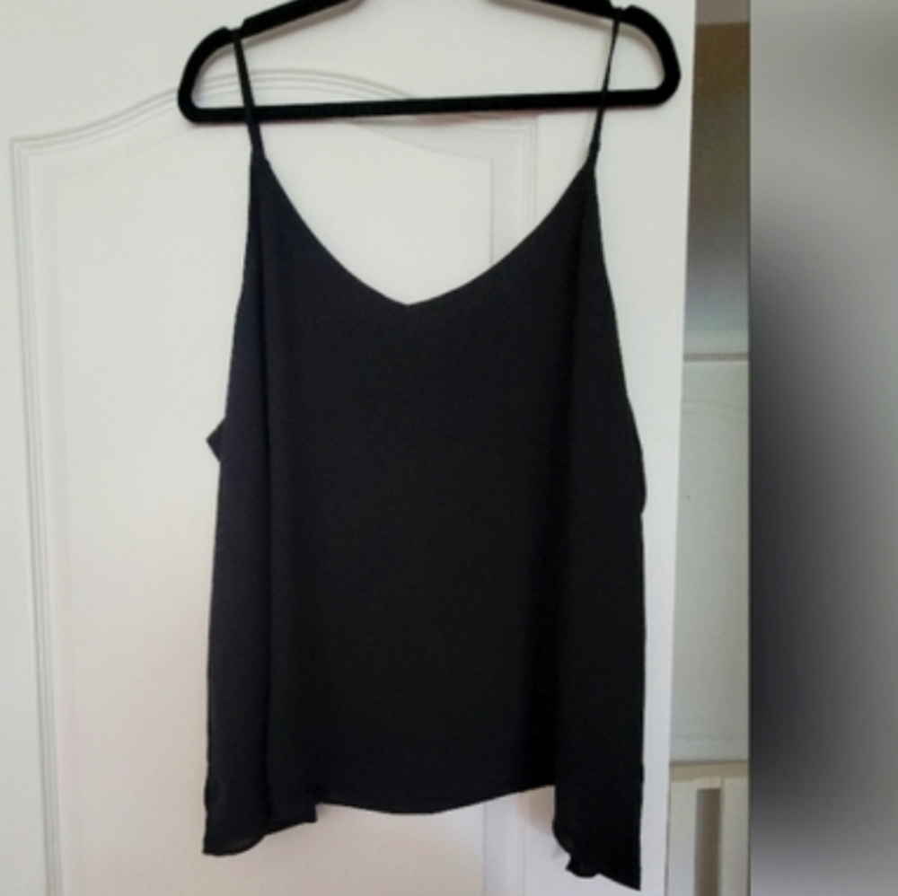 Reitmans Black Basic Dressy Tank